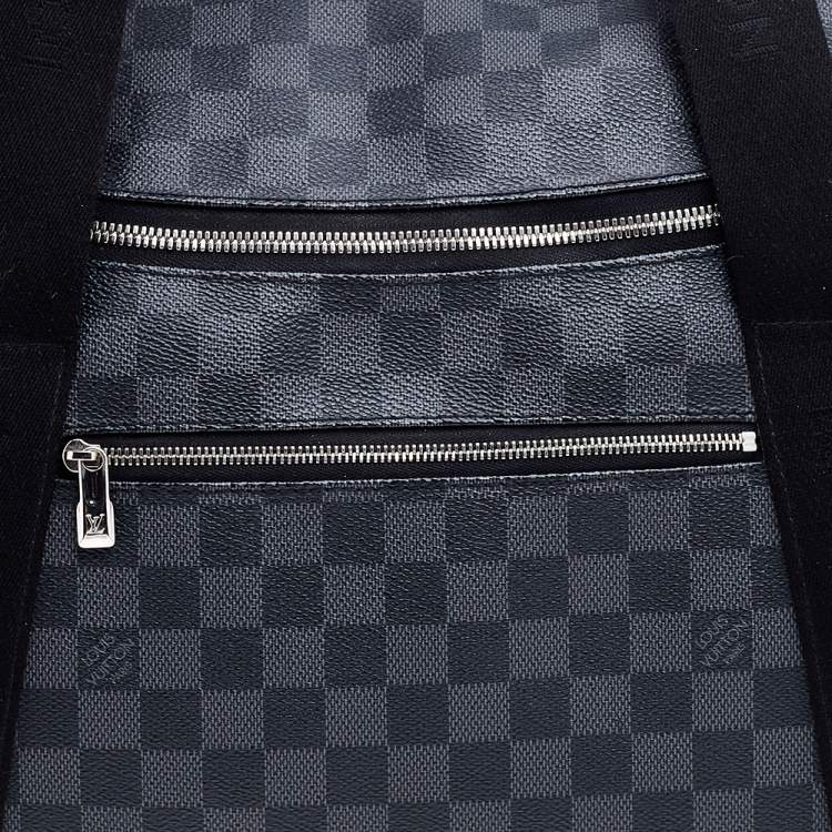Pre Owned Louis Vuitton Damier Graphite Canvas Roadster Duffel Bag