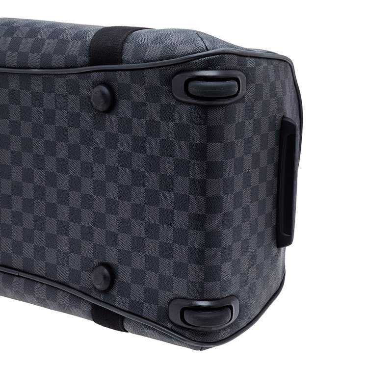 Pre Owned Louis Vuitton Damier Graphite Canvas Roadster Duffel Bag