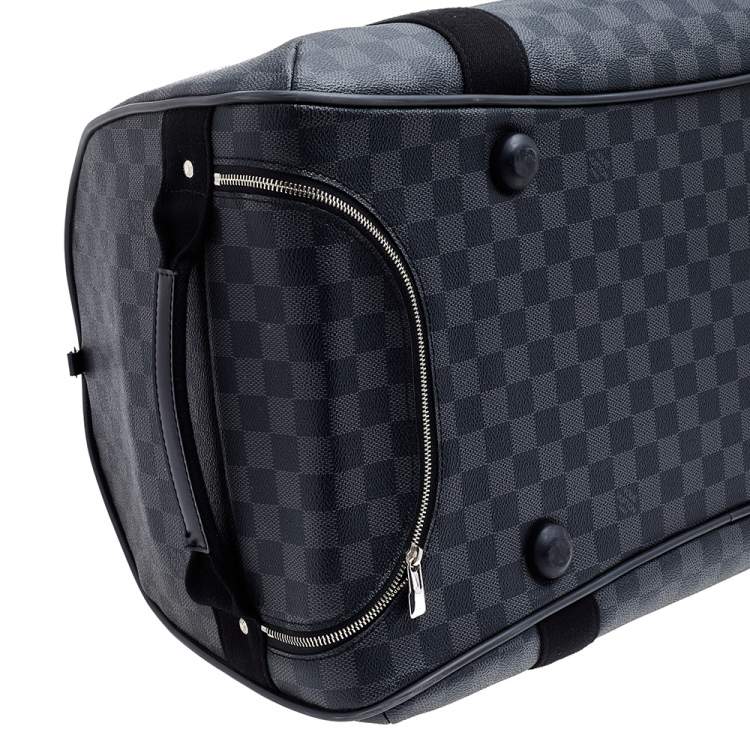 Pre Owned Louis Vuitton Damier Graphite Canvas Roadster Duffel Bag
