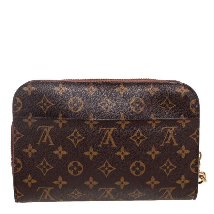 Pre Owned Louis Vuitton Monogram Canvas Orsay Clutch