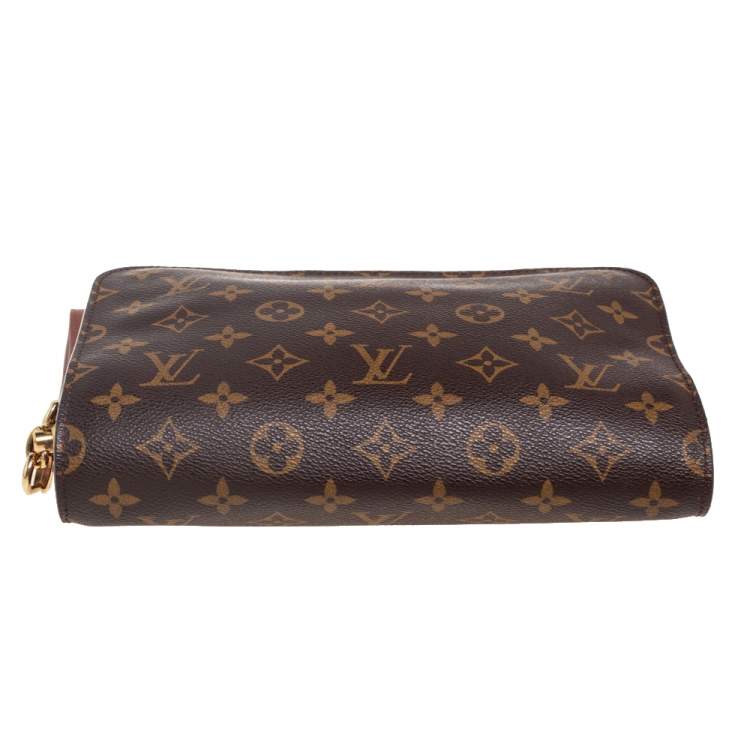 Pre Owned Louis Vuitton Monogram Canvas Orsay Clutch