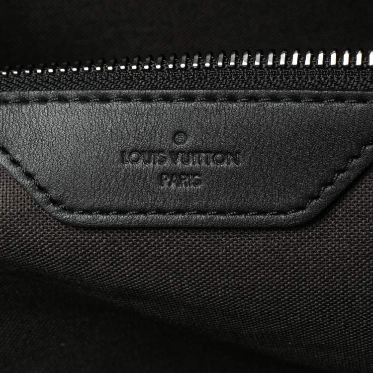 Pre Owned Louis Vuitton Damier Infini Leather Keepall Bandouliere 55 Bag