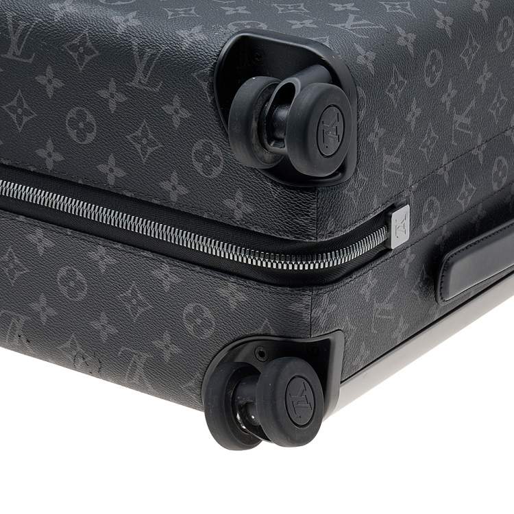 Pre Owned Louis Vuitton Monogram Eclipse Coated Canvas and Leather Horizon 50 Suitcase