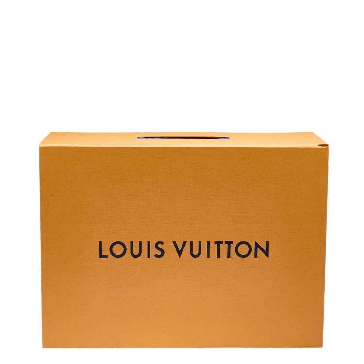 Pre Owned Louis Vuitton Monogram Eclipse Coated Canvas and Leather Horizon 50 Suitcase