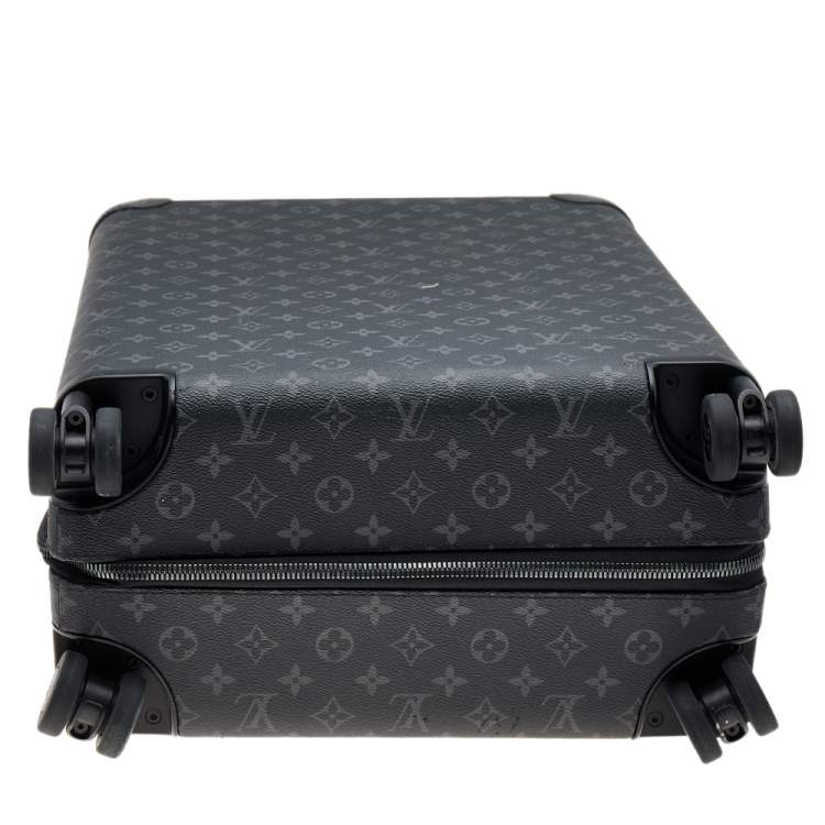 Pre Owned Louis Vuitton Monogram Eclipse Coated Canvas and Leather Horizon 50 Suitcase