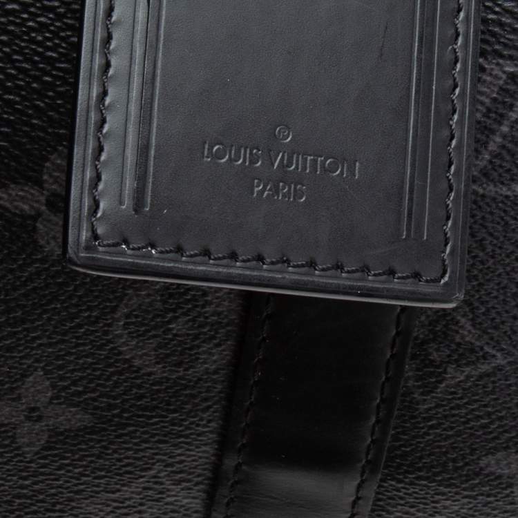 Pre Owned Louis Vuitton Graphite Monogram Canvas Keepall Bandouliere 45