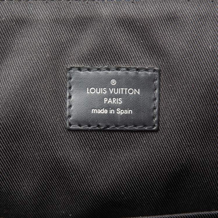 Pre Owned Louis Vuitton Monogram Eclipse Canvas District MM Bag