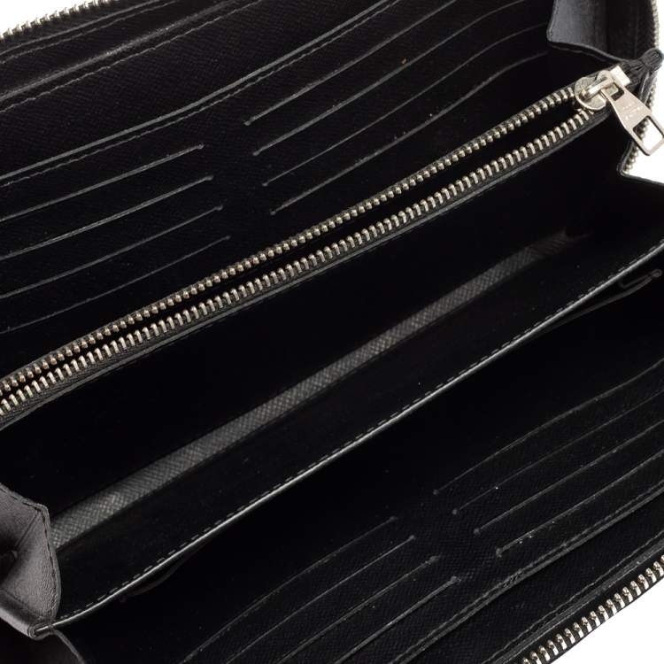 Pre Owned Louis Vuitton Damier Graphite Canvas Zippy XL Wallet