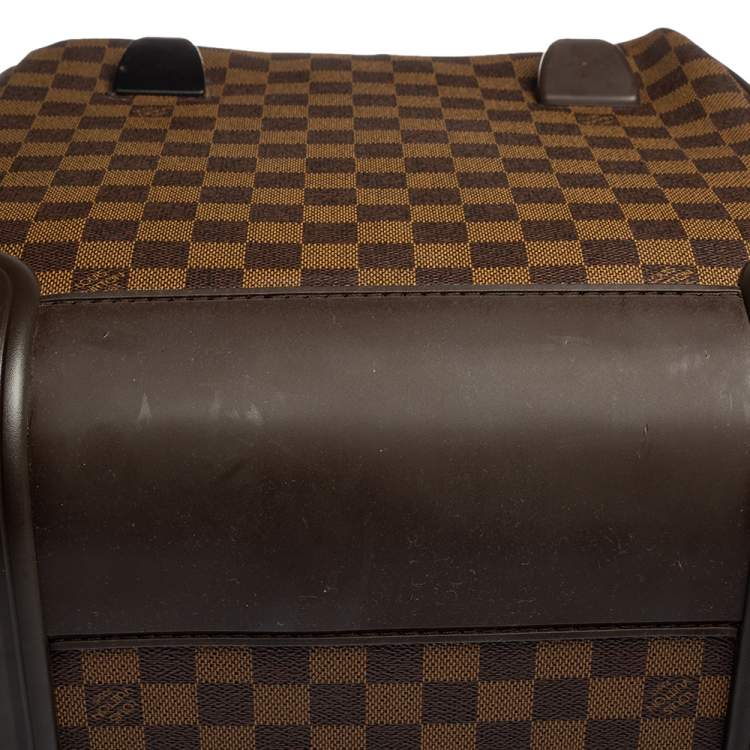 Pre Owned Louis Vuitton Damier Ebene Coated Canvas Eole Rolling Luggage 60 cm