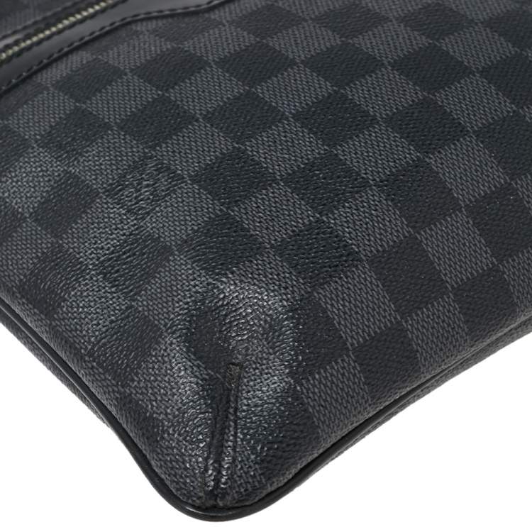 Pre Owned Louis Vuitton Damier Graphite Canvas Thomas Messenger Bag