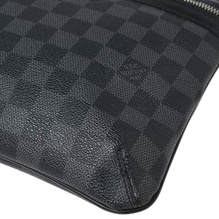 Pre Owned Louis Vuitton Damier Graphite Canvas Thomas Messenger Bag