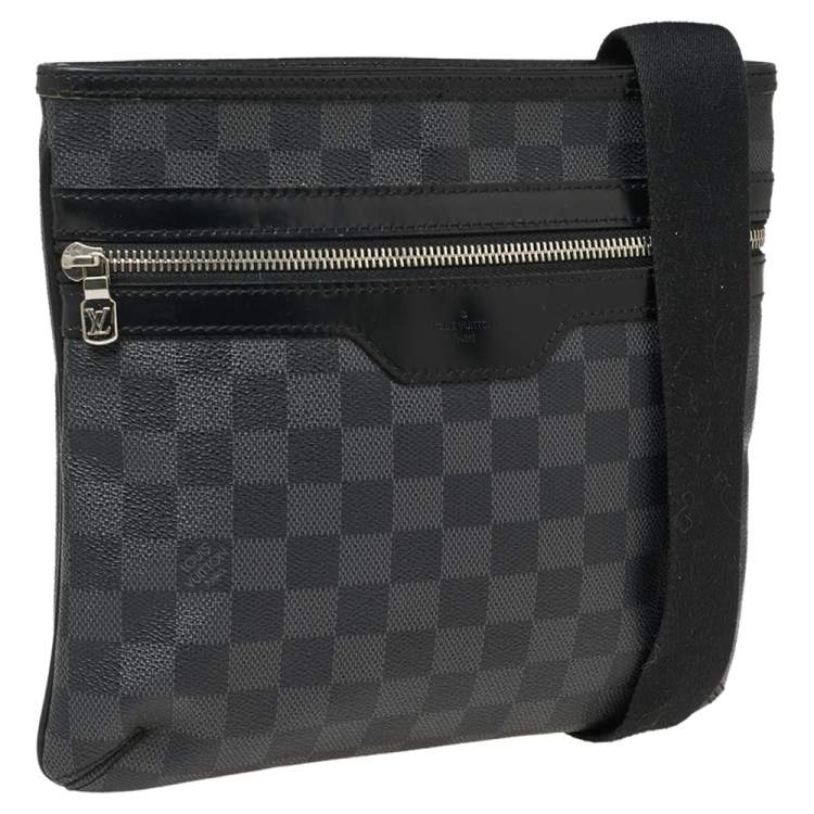 Pre Owned Louis Vuitton Damier Graphite Canvas Thomas Messenger Bag