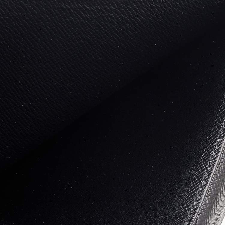 Pre Owned Louis Vuitton Black Epi Leather Slender Wallet