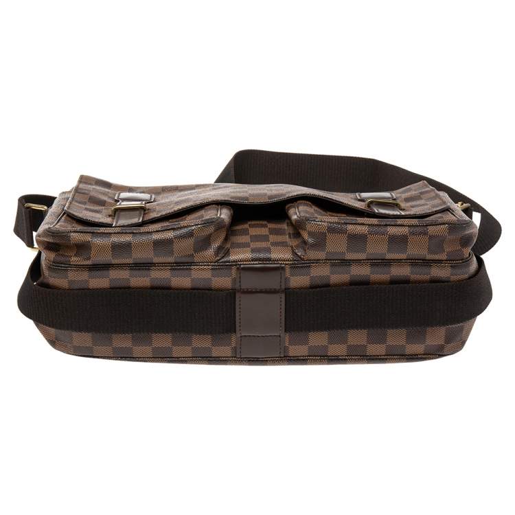 Pre Owned Louis Vuitton Damier Ebene Canvas Broadway Messenger Bag