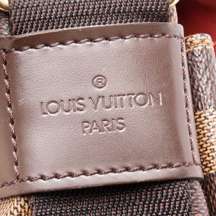 Pre Owned Louis Vuitton Damier Ebene Canvas Broadway Messenger Bag