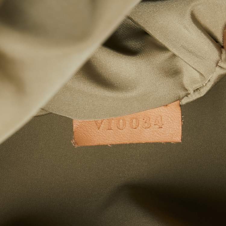 Pre Owned Louis Vuitton Terre Damier Geant Canvas Aventurier Polaire Bag 