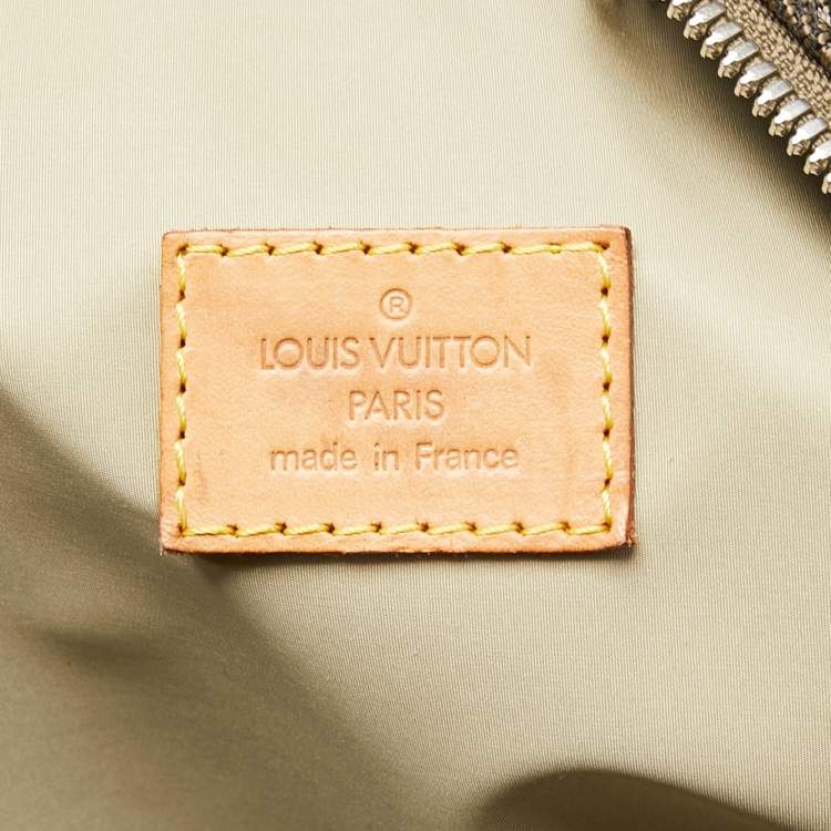 Pre Owned Louis Vuitton Terre Damier Geant Canvas Aventurier Polaire Bag 