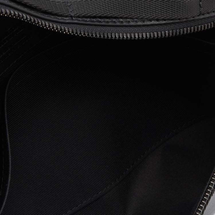 Pre Owned Louis Vuitton Black Leather Limited Edition Monogram Eclipse Glaze PM Bag