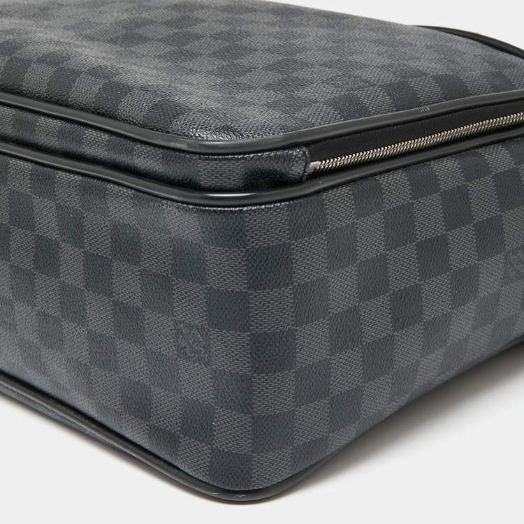Pre Owned Louis Vuitton Damier Graphite Canvas Icare Laptop Bag