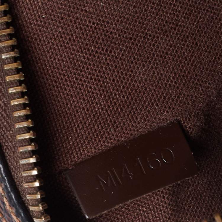 Pre Owned Louis Vuitton Damier Ebene Canvas Olav Messenger PM Bag