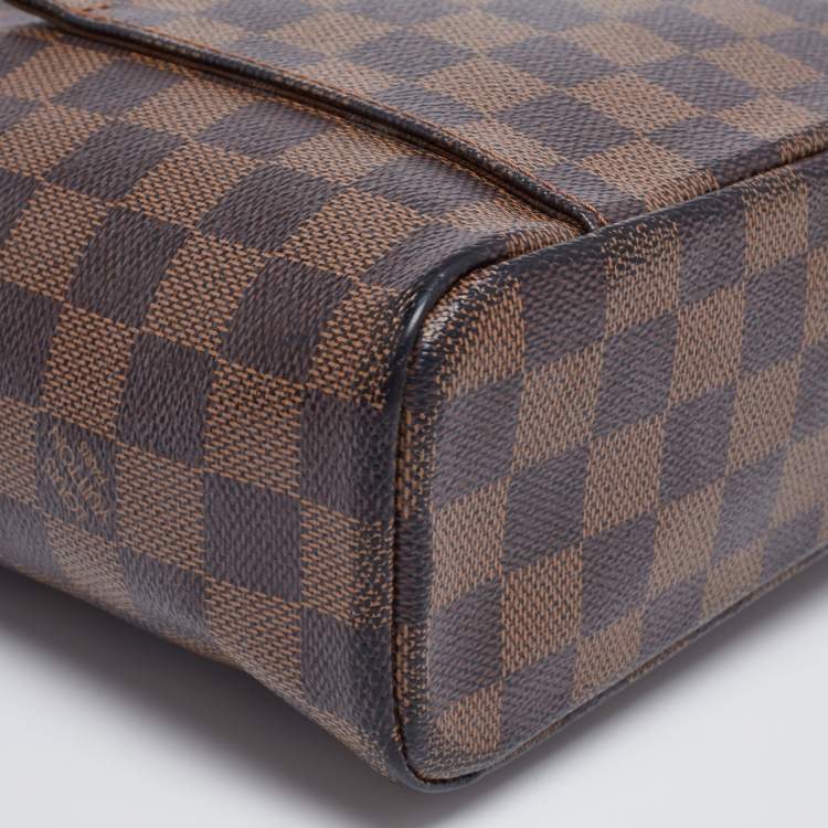 Pre Owned Louis Vuitton Damier Ebene Canvas Olav Messenger PM Bag