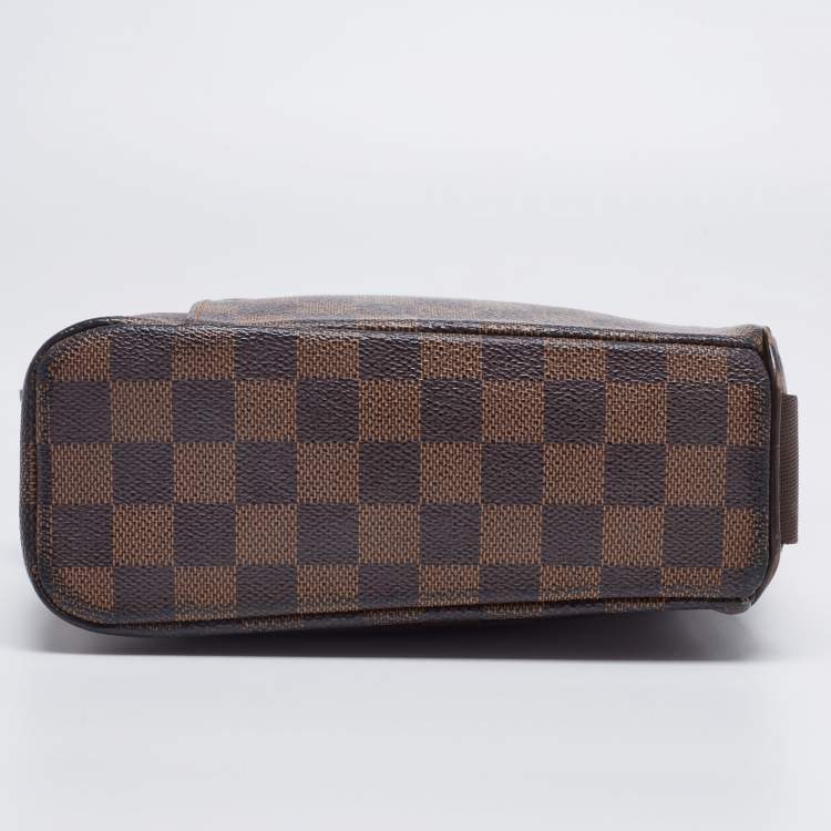 Pre Owned Louis Vuitton Damier Ebene Canvas Olav Messenger PM Bag