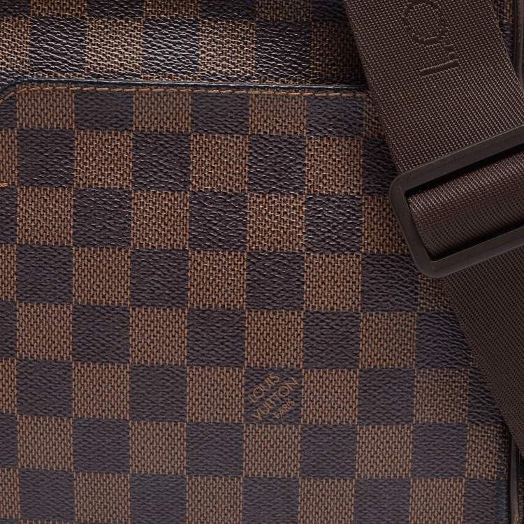 Pre Owned Louis Vuitton Damier Ebene Canvas Olav Messenger PM Bag