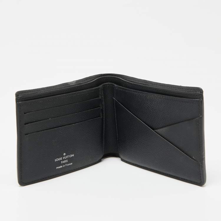 Pre Owned Louis Vuitton Monogram Eclipse Canvas Multiple Wallet