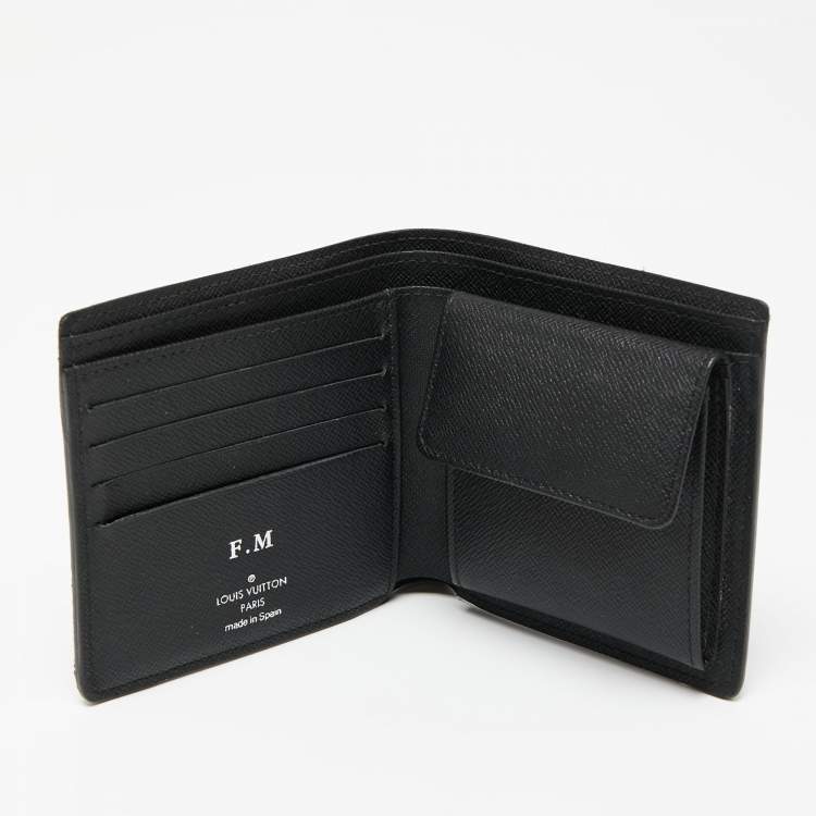 Louis Vuitton Marco Wallet, Black, One Size