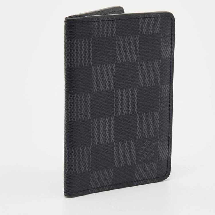 Pre Owned Louis Vuitton Damier Graphite Canvas Pocket Organizer