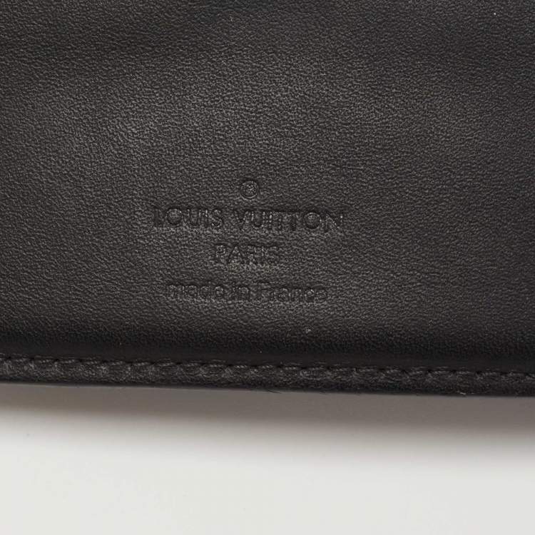 Pre Owned Louis Vuitton Damier Cobalt Canvas Multiple Wallet