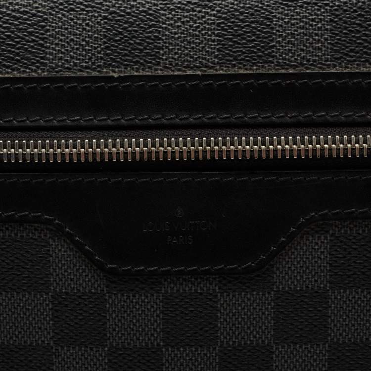 Pre Owned Louis Vuitton Damier Graphite Canvas Graffit Steve Briefcase