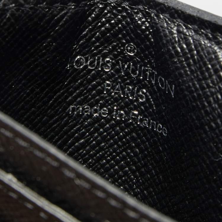 مملوكة مسبقًا Louis Vuitton Monogram Macassar Canvas Neo Porte Cartes Card Holder