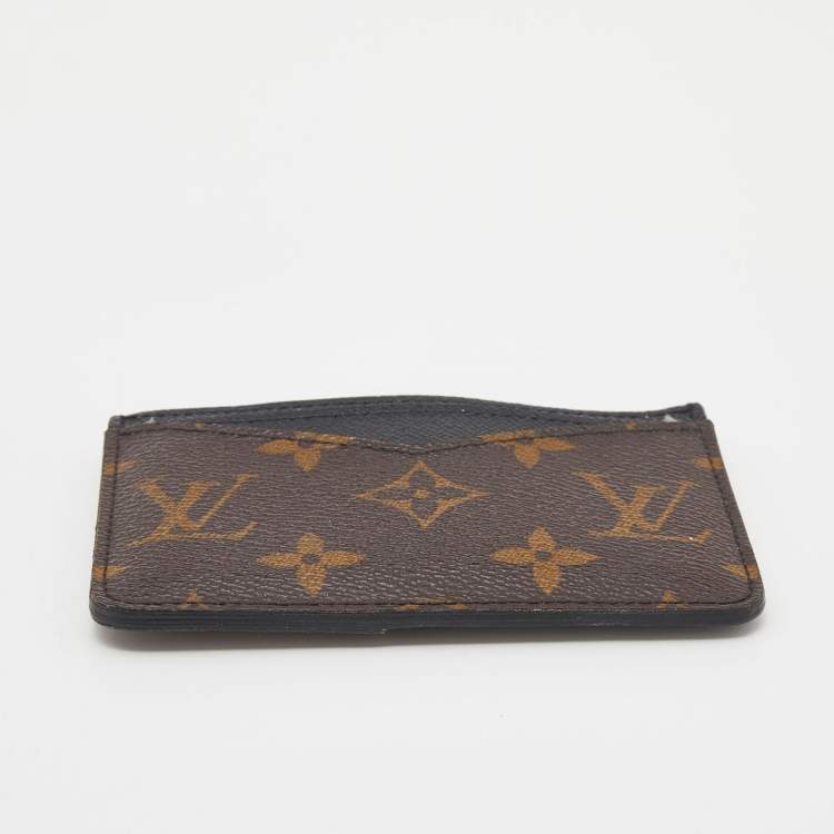 مملوكة مسبقًا Louis Vuitton Monogram Macassar Canvas Neo Porte Cartes Card Holder