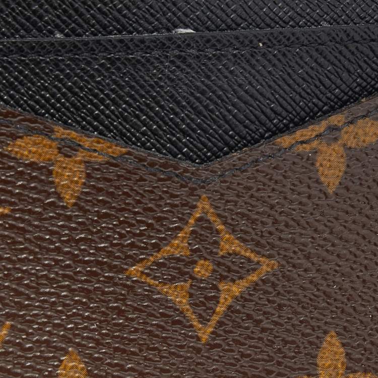 مملوكة مسبقًا Louis Vuitton Monogram Macassar Canvas Neo Porte Cartes Card Holder