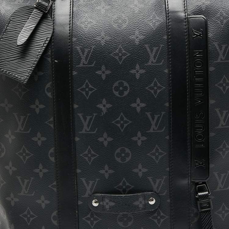 Pre Owned Louis Vuitton Monogram Eclipse Canvas Tote Backpack