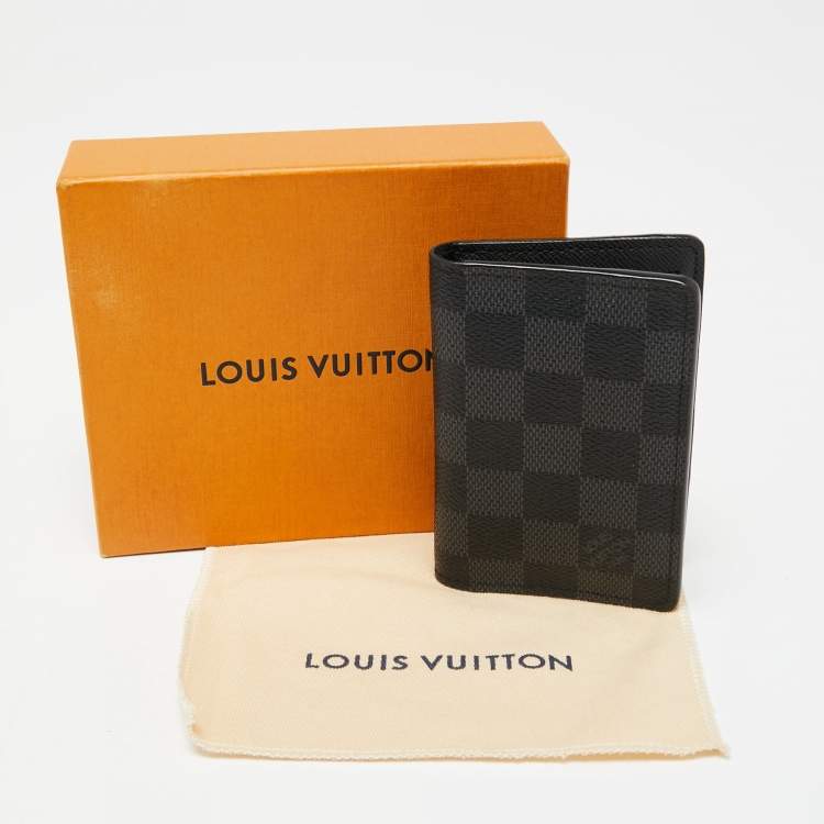 Pre Owned Louis Vuitton Damier Graphite Canvas Pocket Organizer