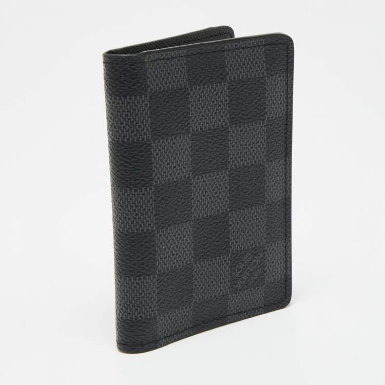 Pre Owned Louis Vuitton Damier Graphite Canvas Pocket Organizer