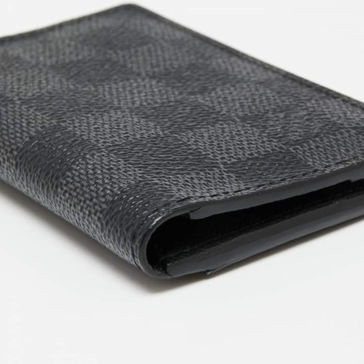 Pre Owned Louis Vuitton Damier Graphite Canvas Pocket Organizer