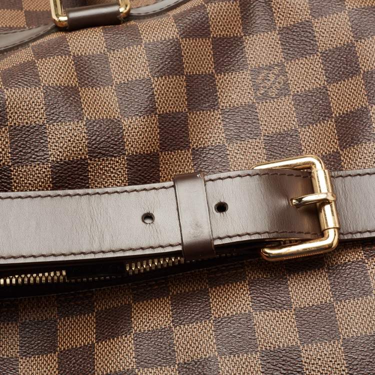 Pre Owned Louis Vuitton Damier Ebene Coated Canvas Eole Rolling Luggage 50 cm