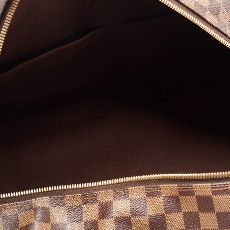 Pre Owned Louis Vuitton Damier Ebene Coated Canvas Eole Rolling Luggage 50 cm