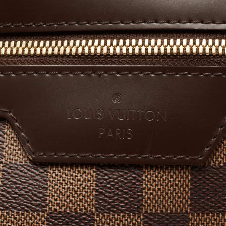 Pre Owned Louis Vuitton Damier Ebene Coated Canvas Eole Rolling Luggage 50 cm
