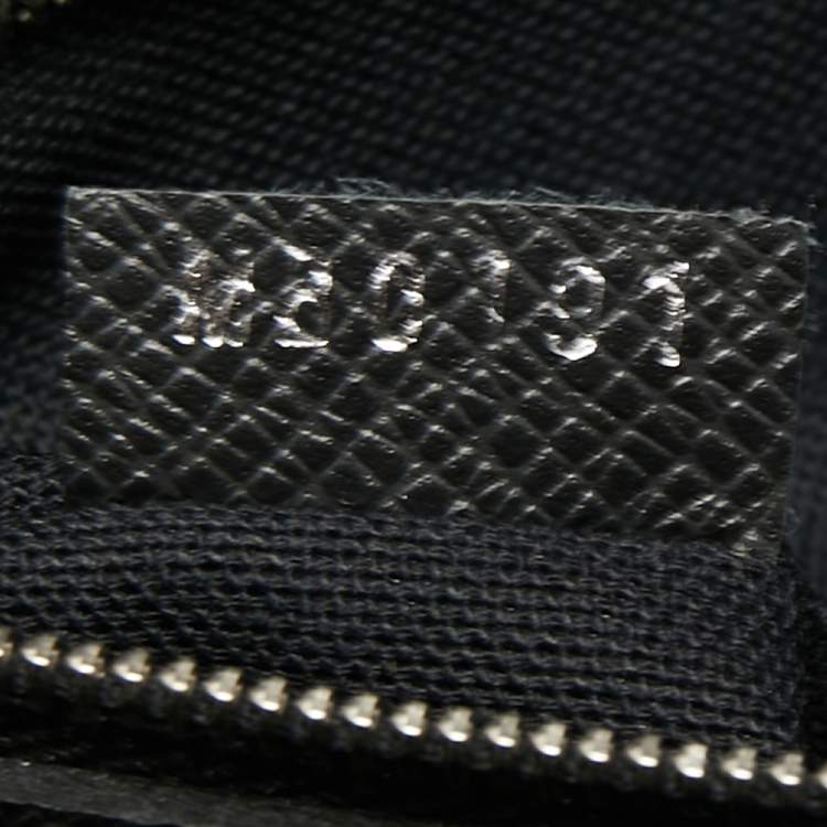 Pre Owned Louis Vuitton Black Leather Alexander Briefcase