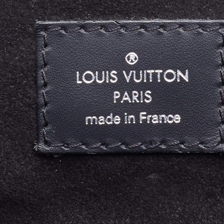 Pre Owned Louis Vuitton Black Epi Leather Christopher MM Backpack
