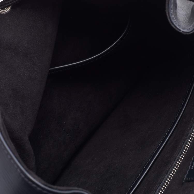 Pre Owned Louis Vuitton Black Epi Leather Christopher MM Backpack