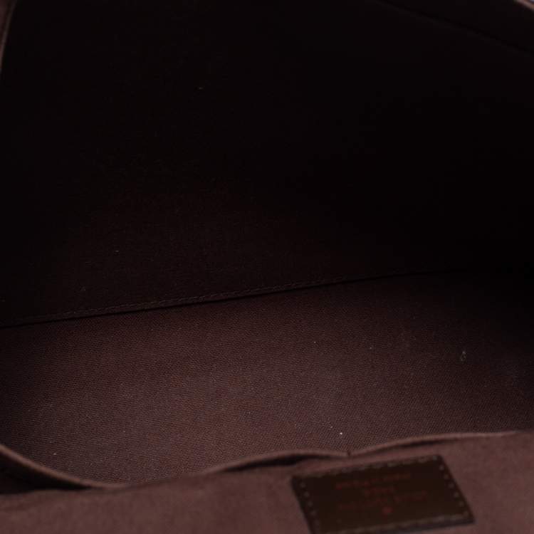 Pre Owned Louis Vuitton Damier Ebene Canvas District MM Bag