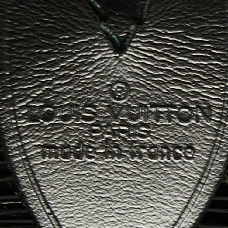 Pre Owned Louis Vuitton Black Epi Leather Keepall 55 Bag