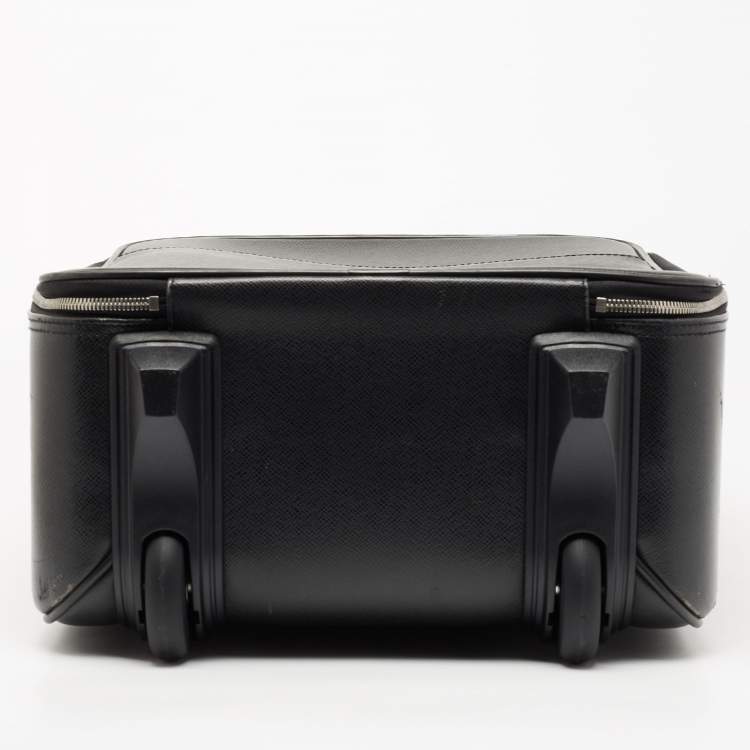 Pre Owned Louis Vuitton Ardoise Taiga Leather Pegase 45 Business Luggage