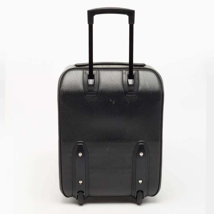 Pre Owned Louis Vuitton Ardoise Taiga Leather Pegase 45 Business Luggage