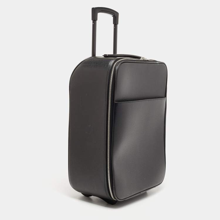 Pre Owned Louis Vuitton Ardoise Taiga Leather Pegase 45 Business Luggage